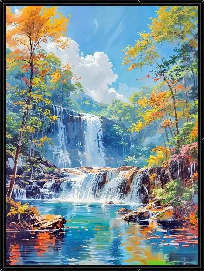 Картина Водопад №216