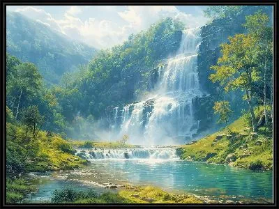 Картина Водопад №217