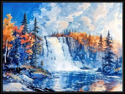Картина Водопад №218