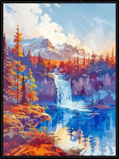 Картина Водопад №230