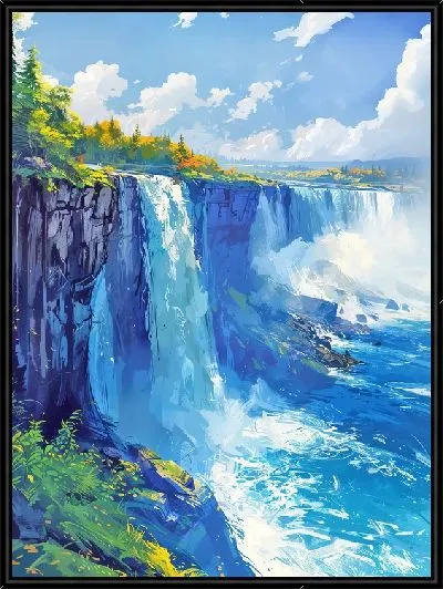 Картина Водопад №237