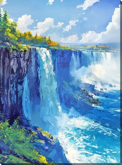 Постер Водопад №237