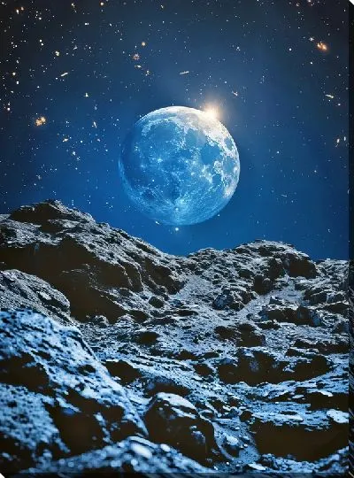 Картина маслом Астрономия №111