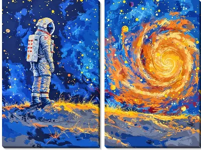 Модульная картина Астрономия №115