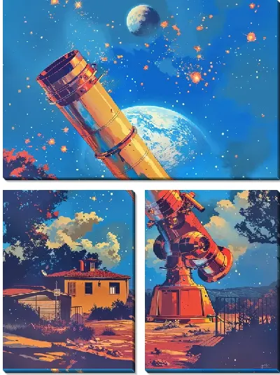 Модульная картина Астрономия №118