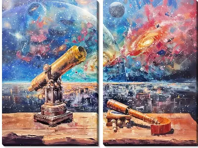 Модульная картина Астрономия №121