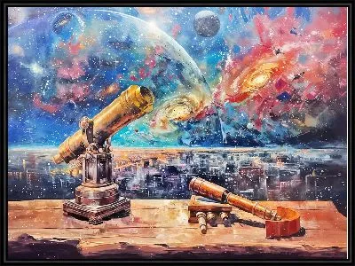 Картина Астрономия №121