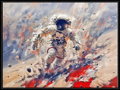 Картина Космонавт №301