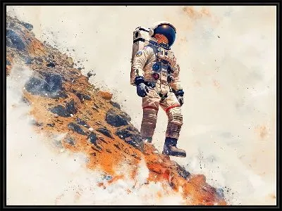 Картина Космонавт №307