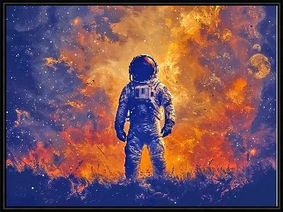 Картина Космонавт №311
