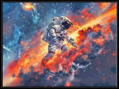 Картина Космонавт №312