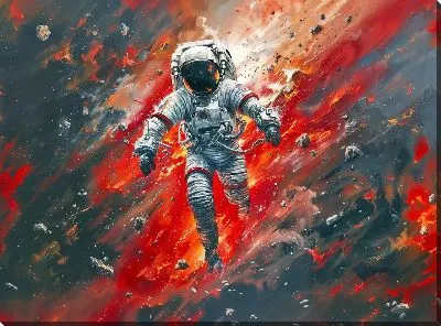 Постер Космонавт №317