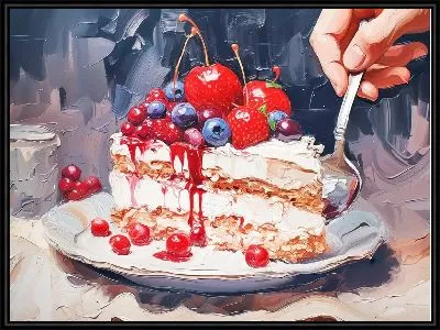 Картина Десерт №55