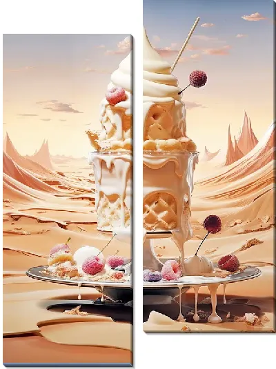 Модульная картина Десерт №66