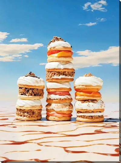 Картина маслом Десерт №75