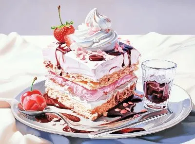 Плакат Десерт №95