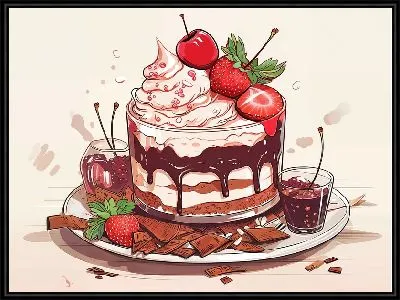Картина Десерт №104