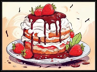 Картина Десерт №105
