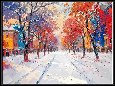 Картина Аллея №28