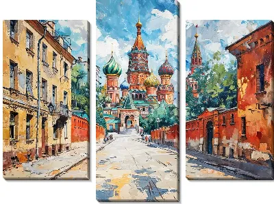 Модульная картина Аллея №31