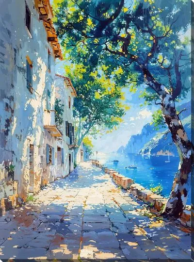 Картина маслом Аллея №36