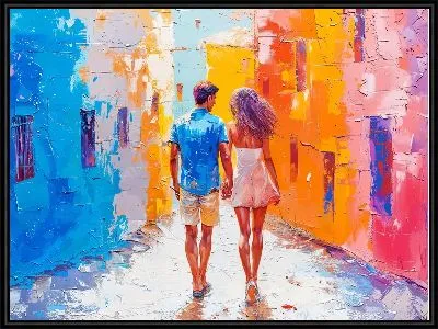 Картина Парная прогулка