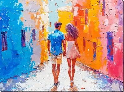 Постер Парная прогулка