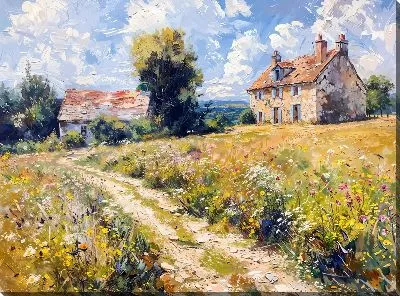 Постер Летний пейзаж №124