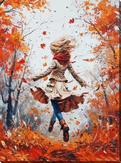 Картина маслом Осенний мотив №1