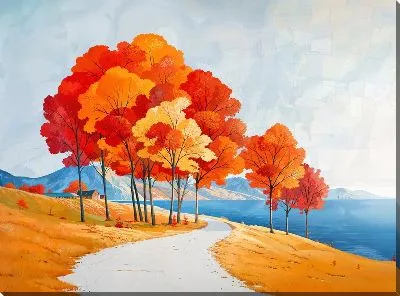 Картина маслом Осенний мотив №2