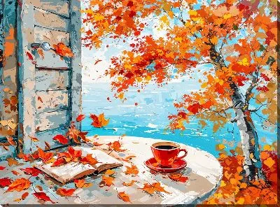 Картина маслом Осенний мотив №5