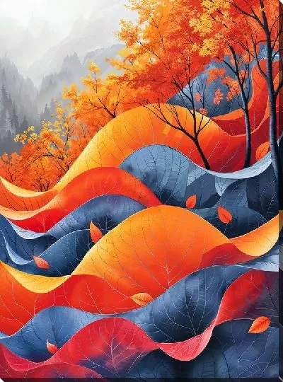 Картина маслом Осенний мотив №10