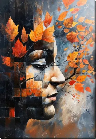 Картина маслом Осенний мотив №12