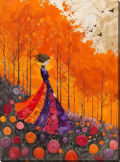 Картина маслом Осенний мотив №14