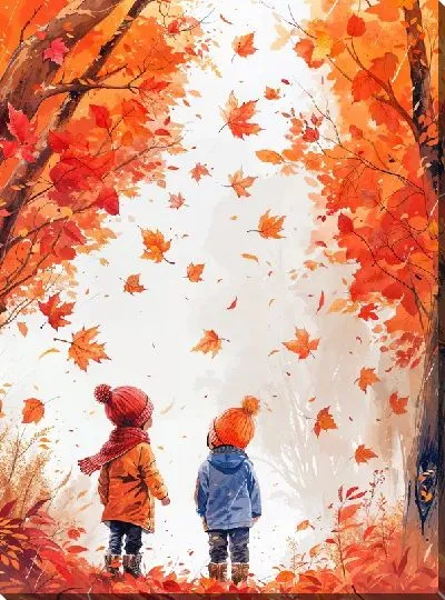 Картина маслом Осенний мотив №16