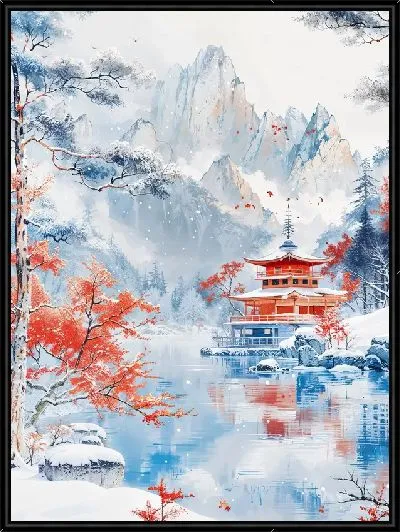 Картина Зимний мотив №1