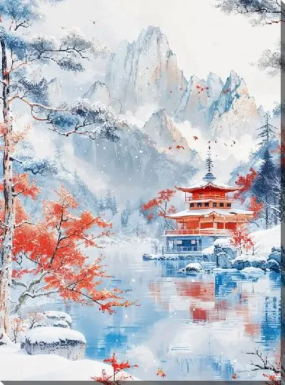 Постер Зимний мотив №1