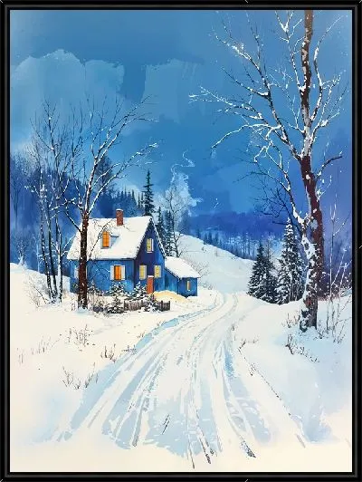Картина Зимний мотив №5