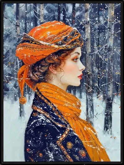 Картина Зимний мотив №11
