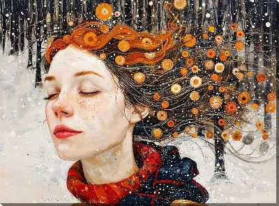 Постер Зимний мотив №19