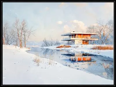 Картина Зимний мотив №20