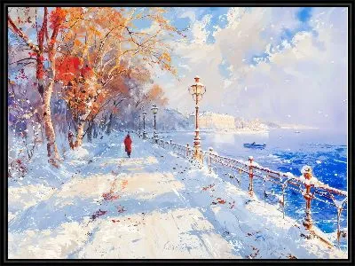 Картина Зимний мотив №27