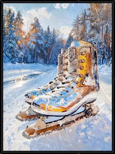 Картина Коньки