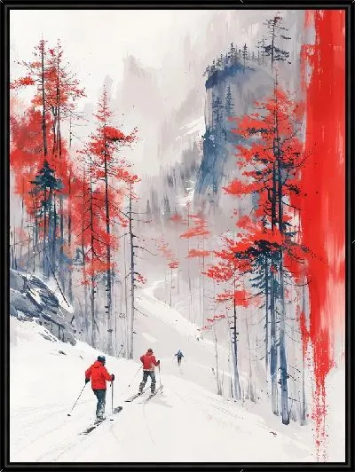 Картина Зимний мотив №50