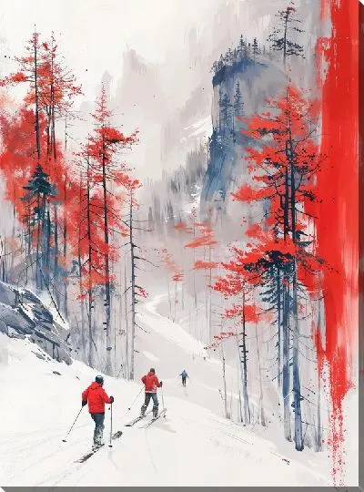 Постер Зимний мотив №50