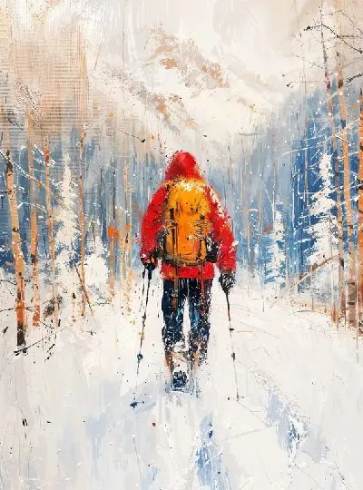 Плакат Зимний мотив №52