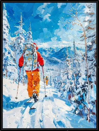 Картина Зимний мотив №53
