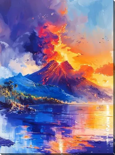 Постер Вулкан №11