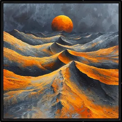 Картина Вулкан №28