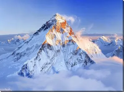 Картина маслом Величественные горы №4